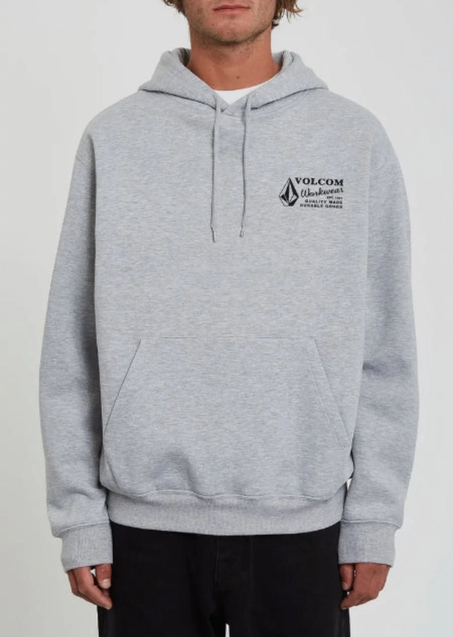 Volcom Men's Logo Graphic Fleece Pullover Hoodie - Image 4