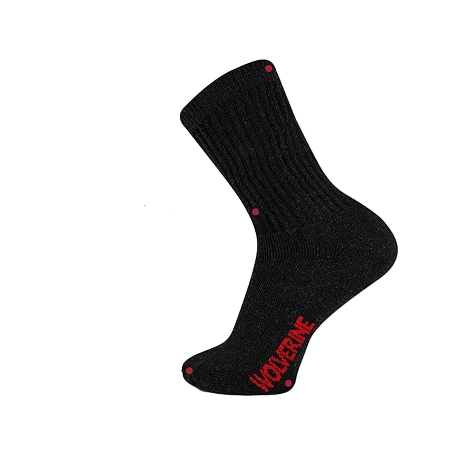Wolverine Men's Cotton Boot Crew Sock (4-Pack) - Image 5