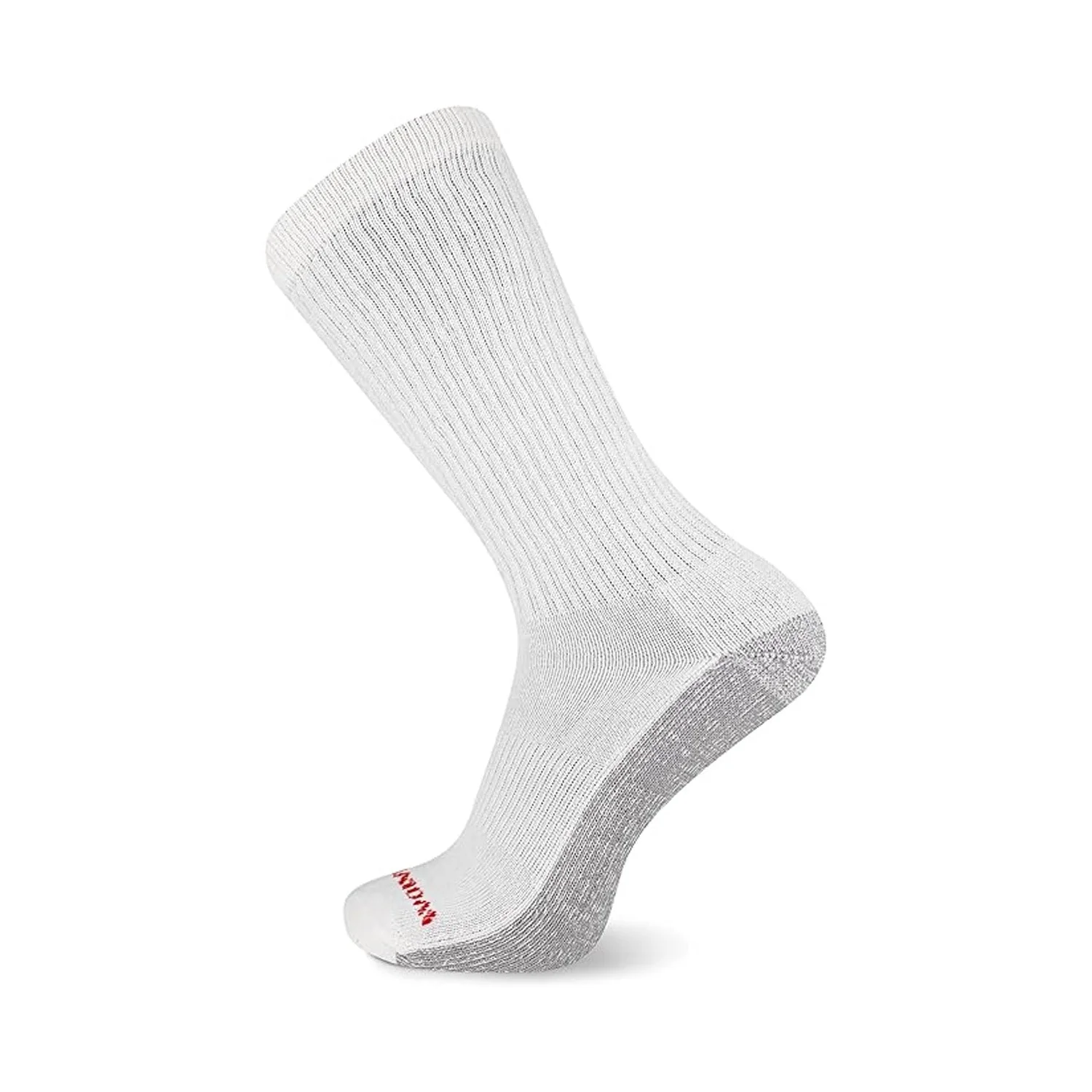 Wolverine Men's Cotton Comfort Steel Toe Crew Sock (6 Pack) - Image 2