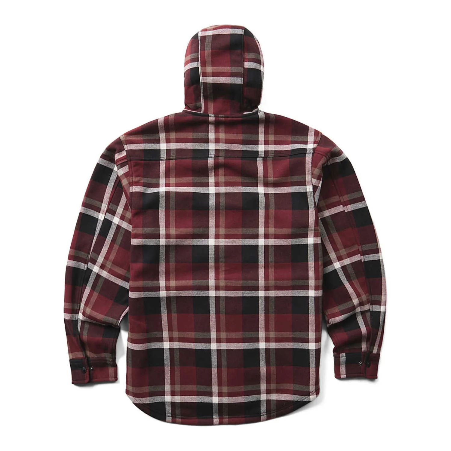 Wolverine Men's Bucksaw II Flannel Snap Hooded Shirt Jac - Image 4