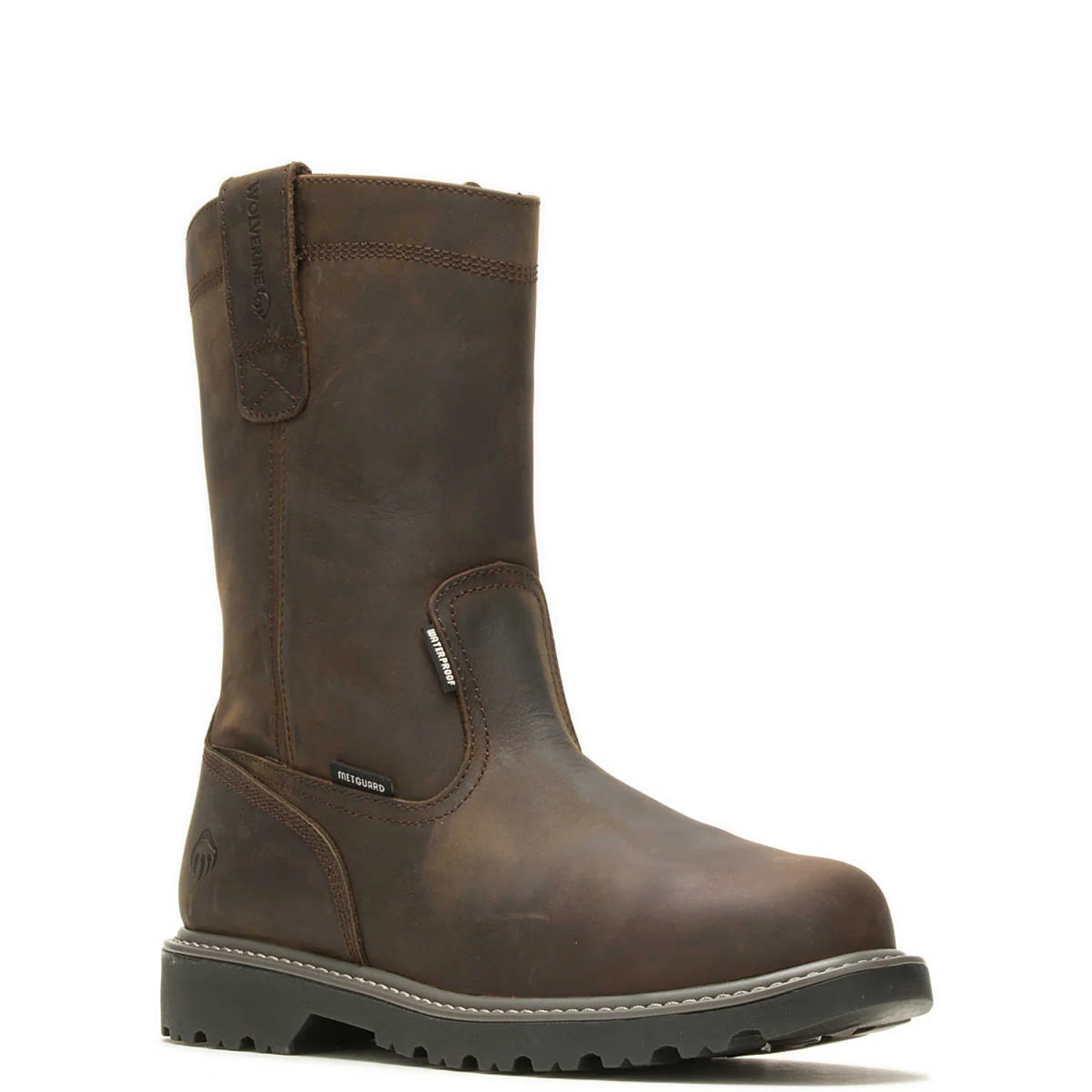 Wolverine Men's Floorhand 10" Waterproof Met Guard Steel Toe Wellington - Image 2