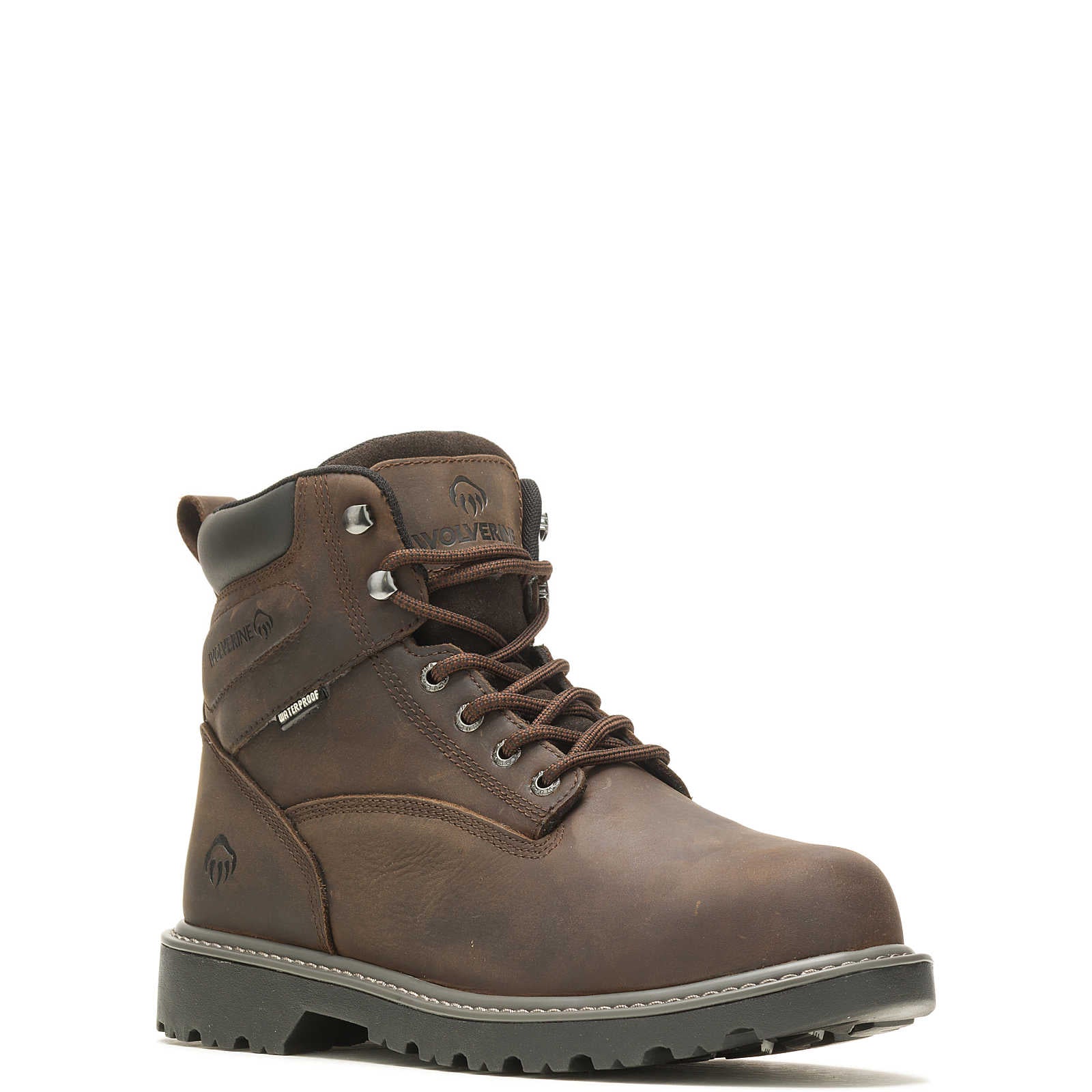 Wolverine Men's Floorhand 6" Waterproof Met Guard Steel Toe Work Boot - Image 2