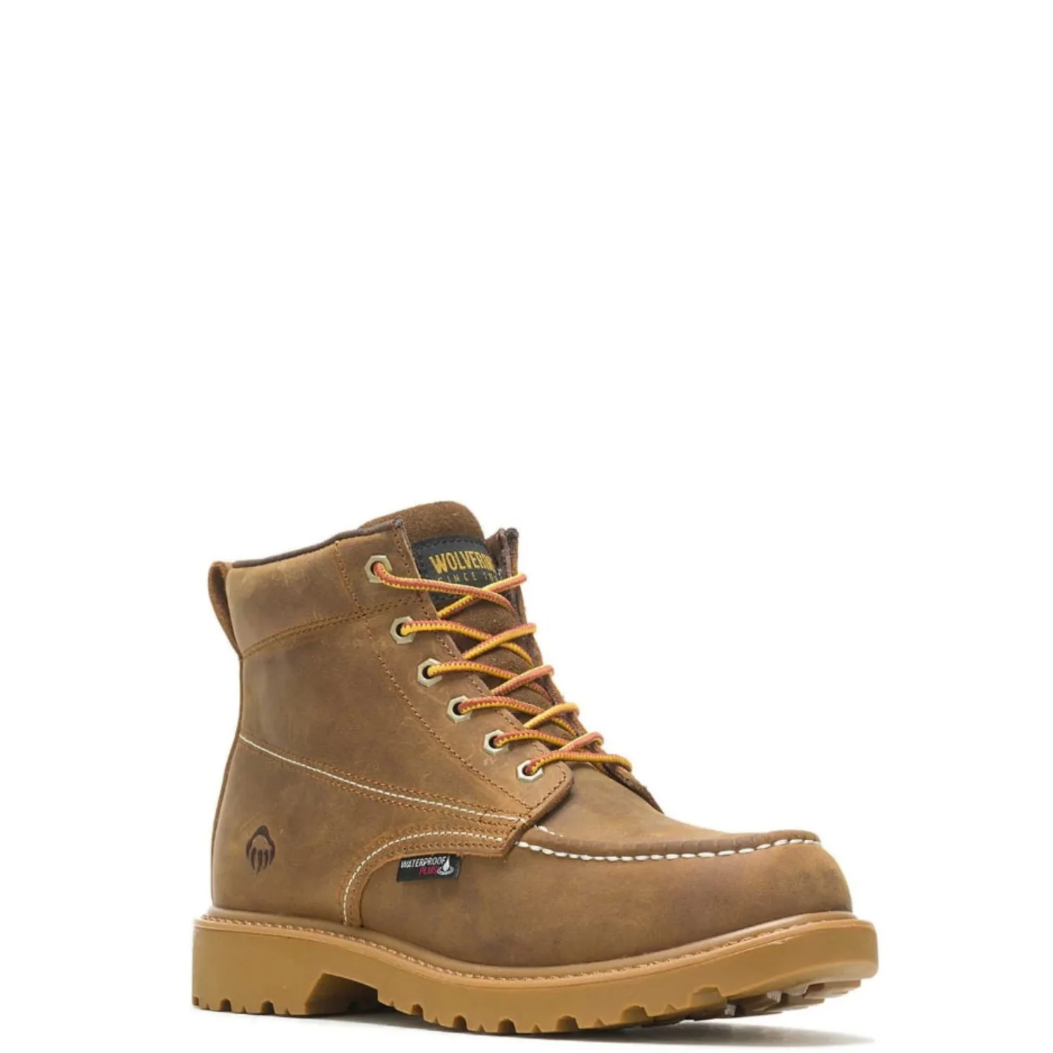Wolverine Men's Floorhand Waterproof 6" Moc Toe Work Boot - Image 2