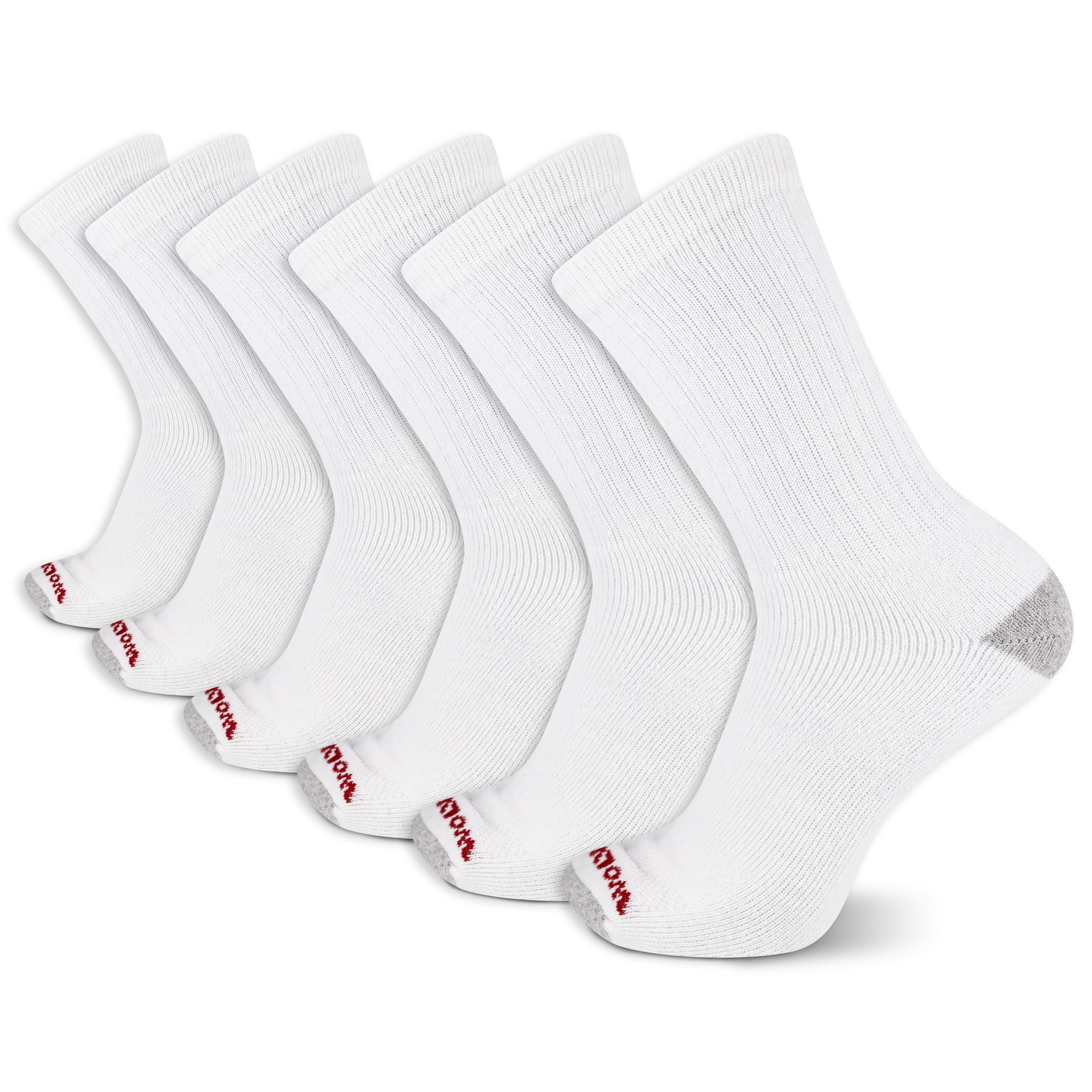 Wolverine Men's Heavy Duty Work Crew Sock (6 Pack) - Image 4