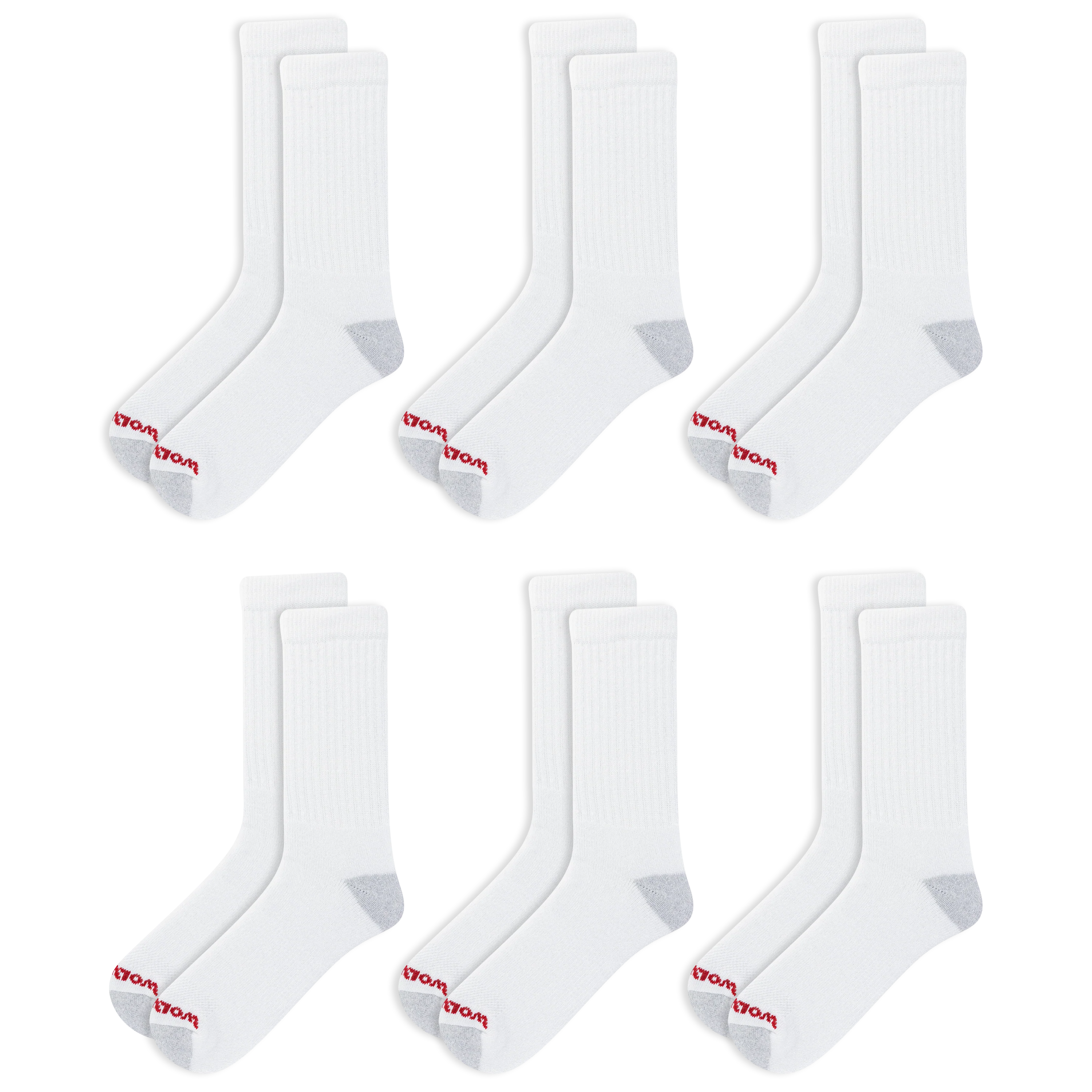 Wolverine Men's Heavy Duty Work Crew Sock (6 Pack) - Image 6