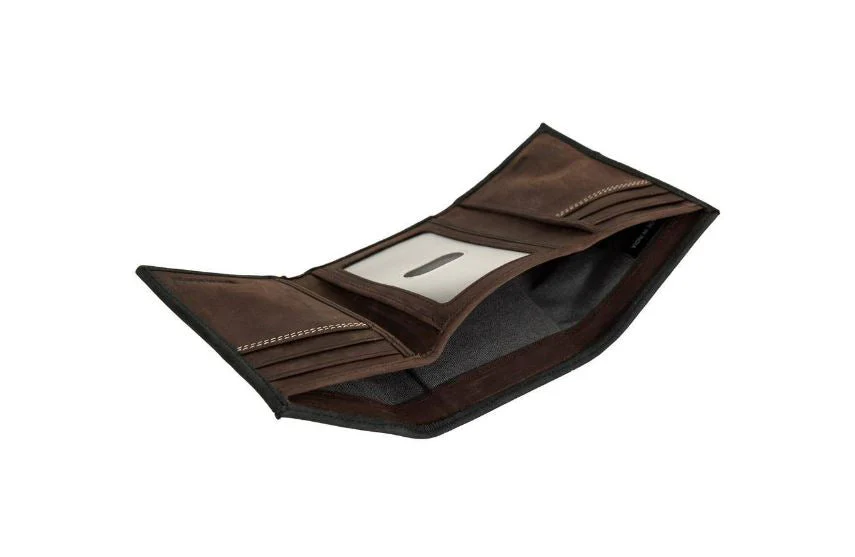 Wolverine I-90 DuraShocks® Trifold RFID Leather Wallet - Image 4