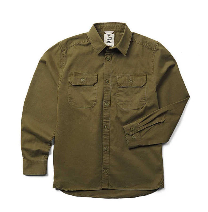 Wolverine x Jordan Davis Men's Twill Button-Up Work Shirt