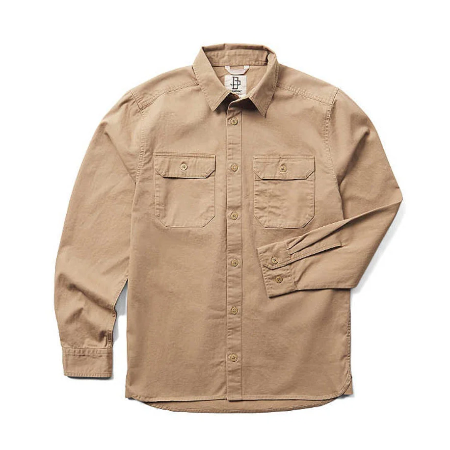 Wolverine x Jordan Davis Men's Twill Button-Up Work Shirt - Image 4