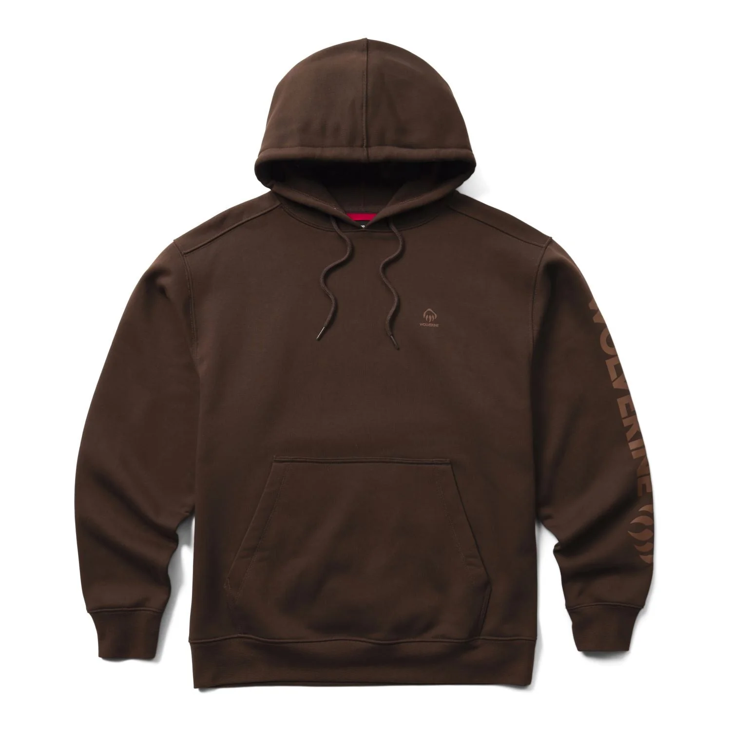 Wolverine Men's Midweight Logo Graphic Sleeve Hoodie - Image 3