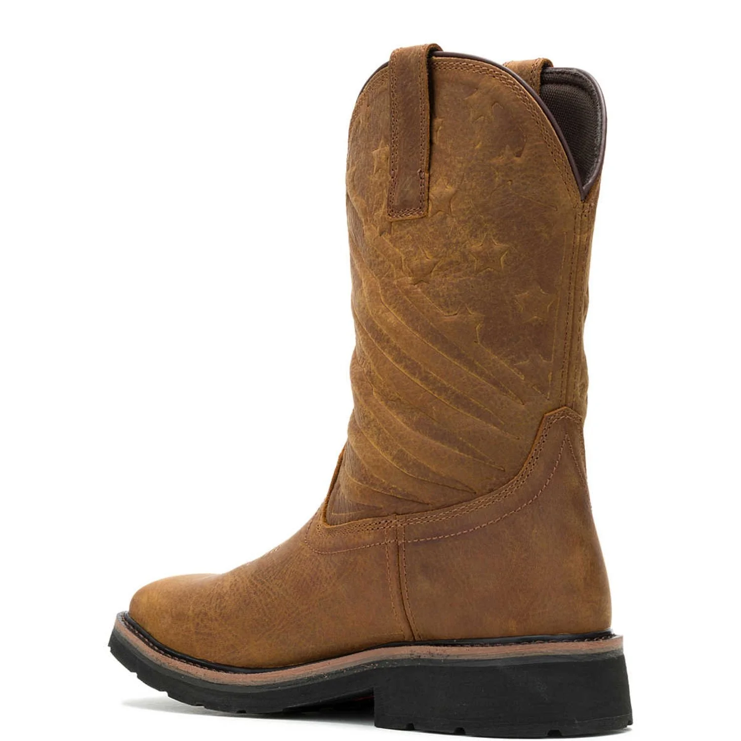 Wolverine Men's Rancher Flag LX Waterproof 10" Steel Toe Western Boot - Image 3