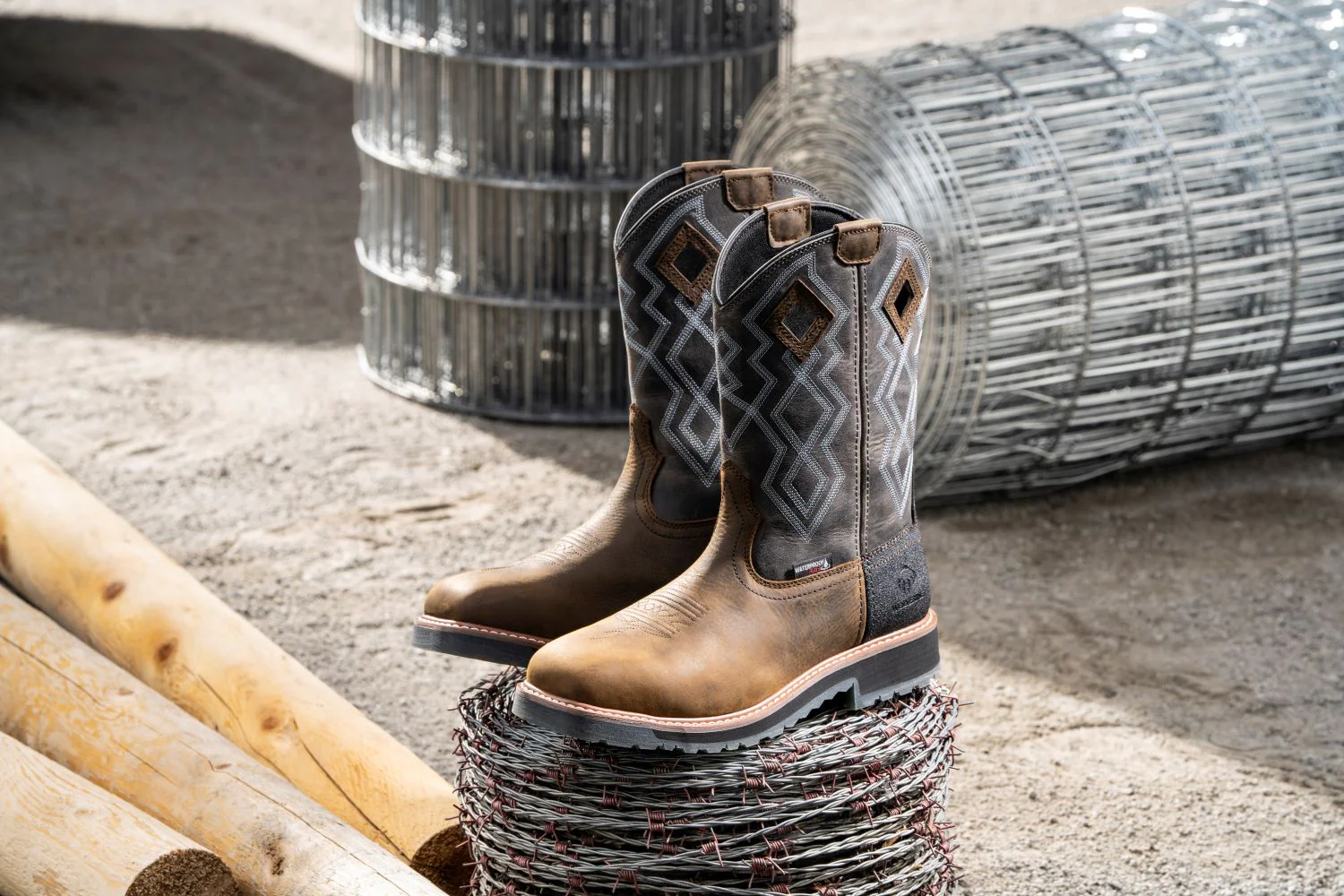 Wolverine Men's Rancher Pro 10" Waterproof Western Boot - Image 4