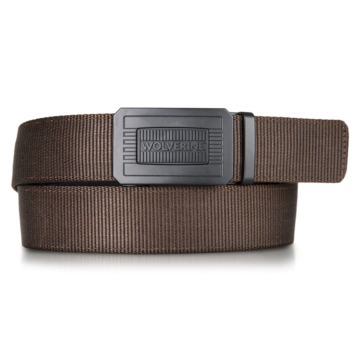 Wolverine Men's Ratchet Engraved Logo Buckle 1.5" Belt - Image 4
