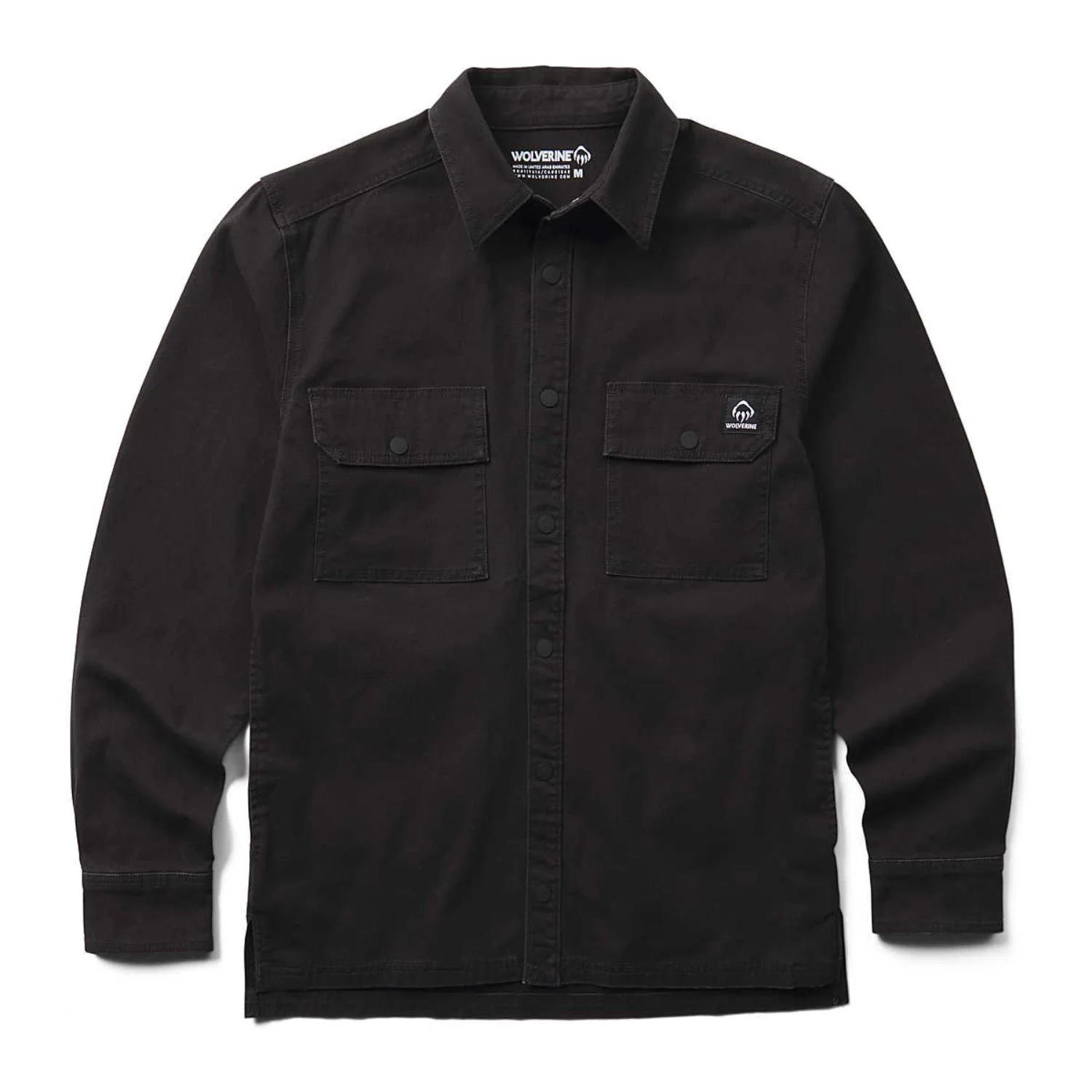 Wolverine Men's Steelhead Stretch Canvas Snap-Up Shirt Jac