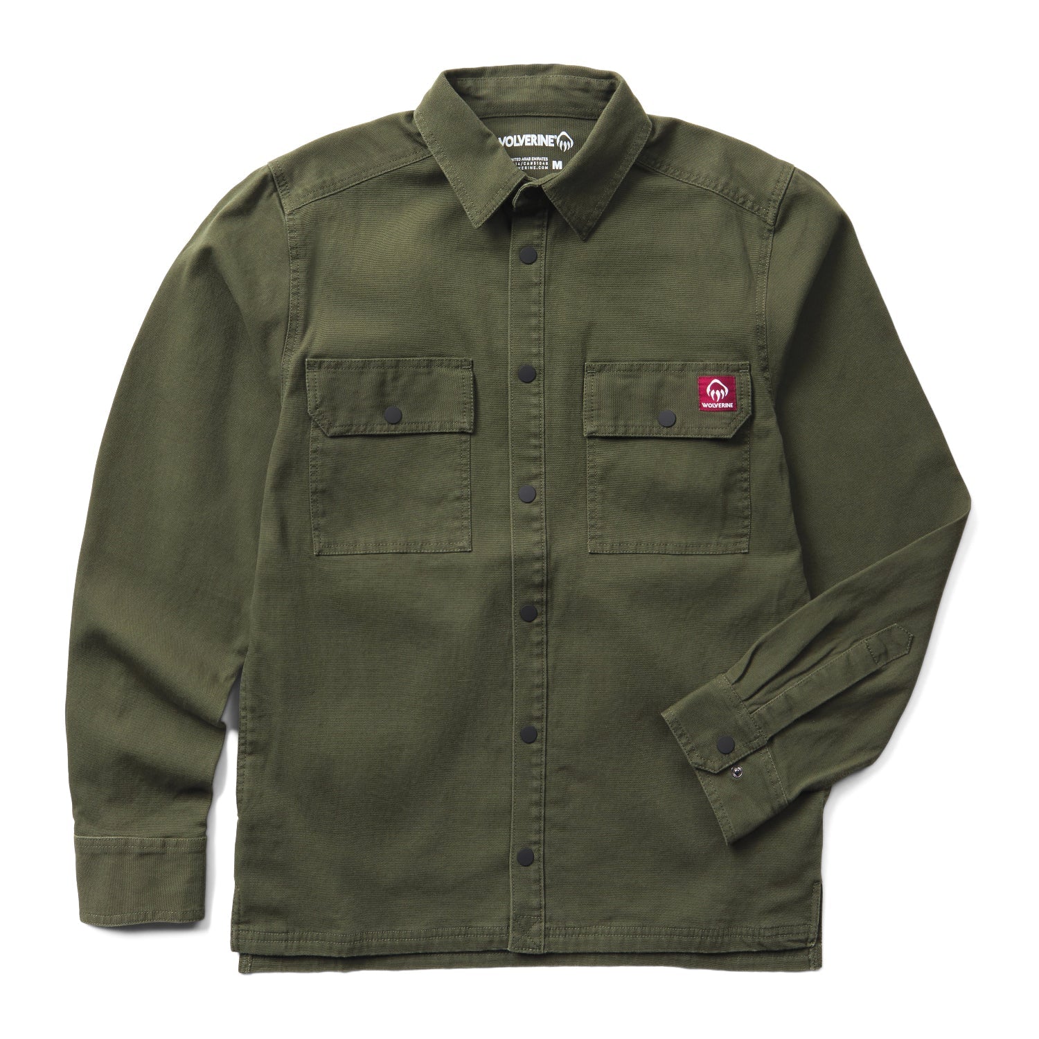 Wolverine Men's Steelhead Stretch Canvas Snap-Up Shirt Jac - Image 3