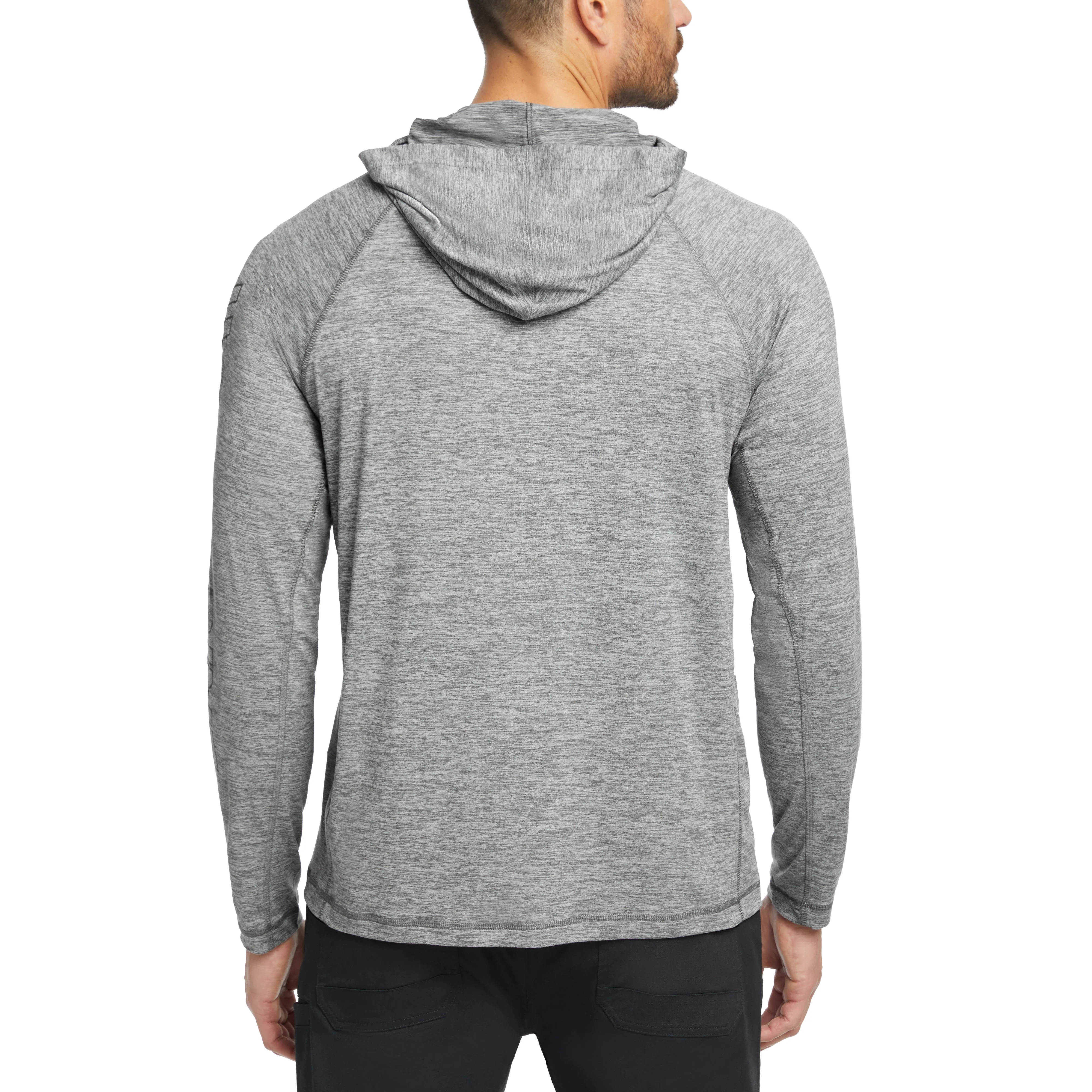 Wolverine Men's Sun-Stop Eco Hooded Long Sleeve Shirt - Image 2