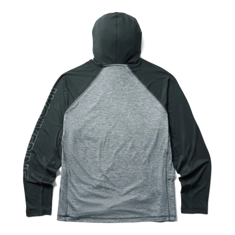 Wolverine Men's Sun-Stop Eco Hooded Long Sleeve Shirt - Image 5