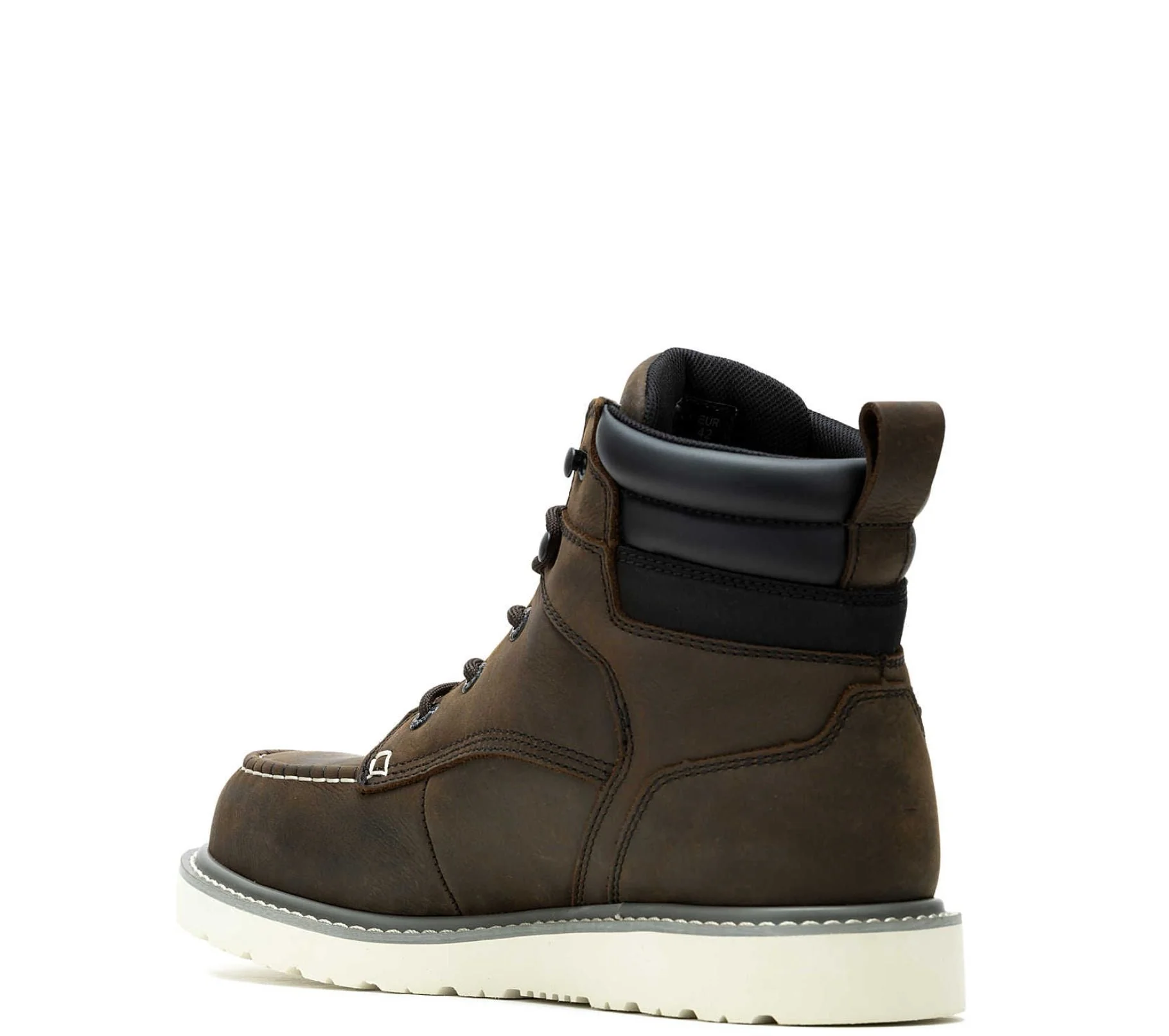 Wolverine Men's Trade Wedge 6" Waterproof Moc-Toe Steel Toe Work Boot - Image 3