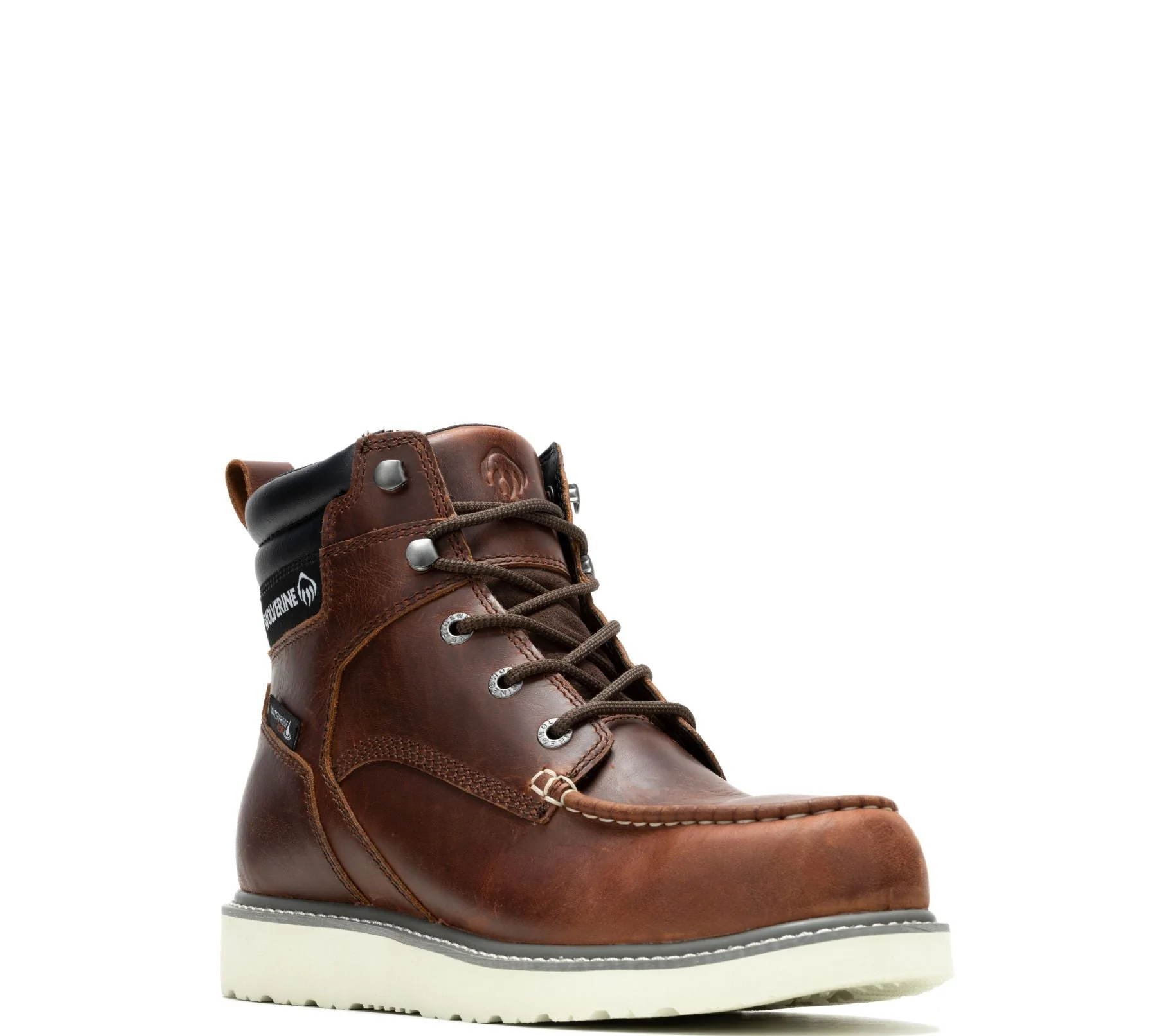 Wolverine Men's Trade Wedge 6" Waterproof Work Boot - Image 2