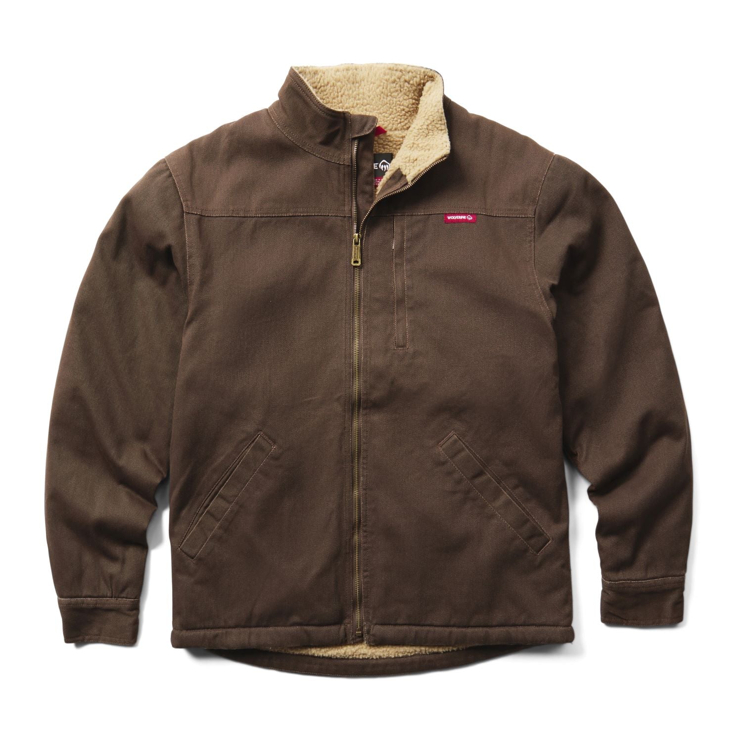 Wolverine Men's Upland Sherpa-Lined Full-Zip Jacket - Image 3