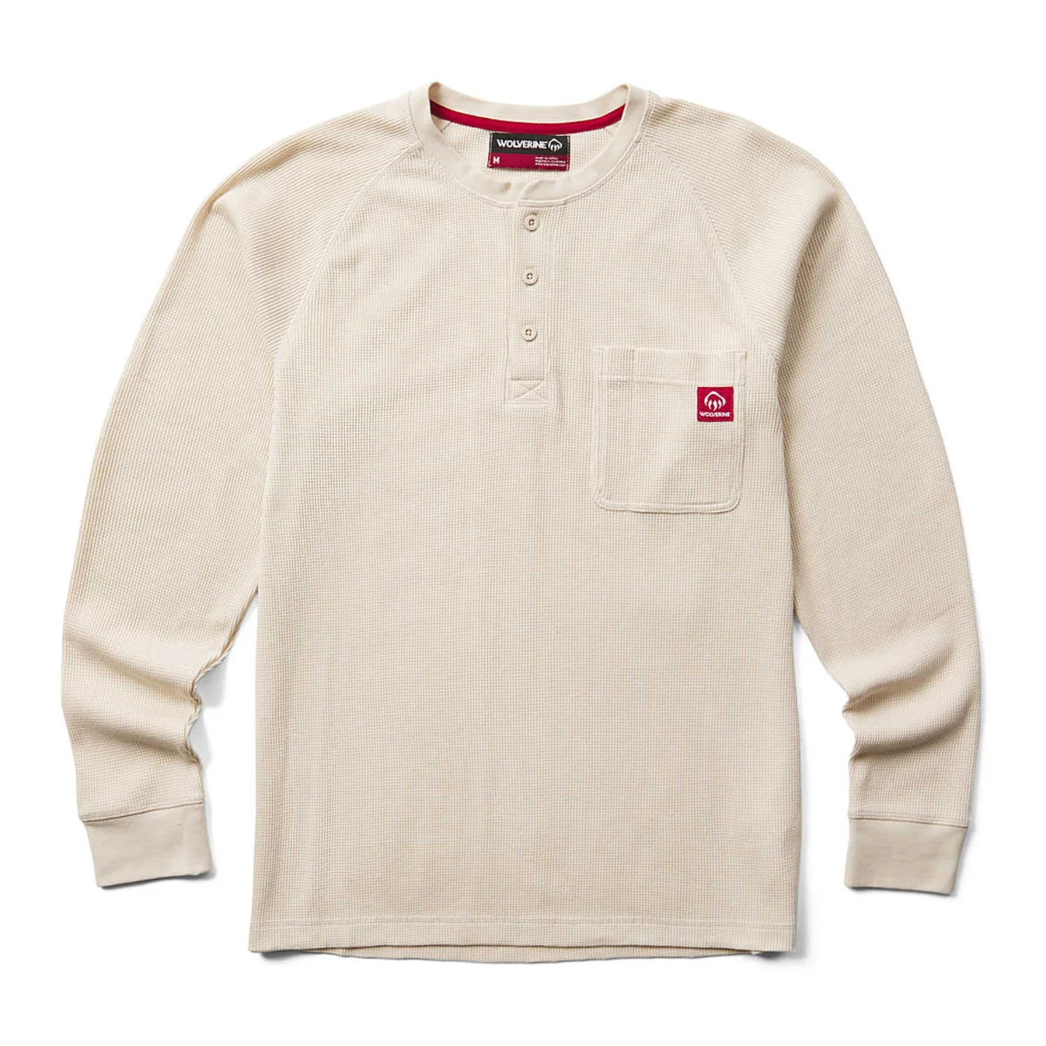 Wolverine Men's Walden II Thermal Pocket Long Sleeve Henley - Image 4