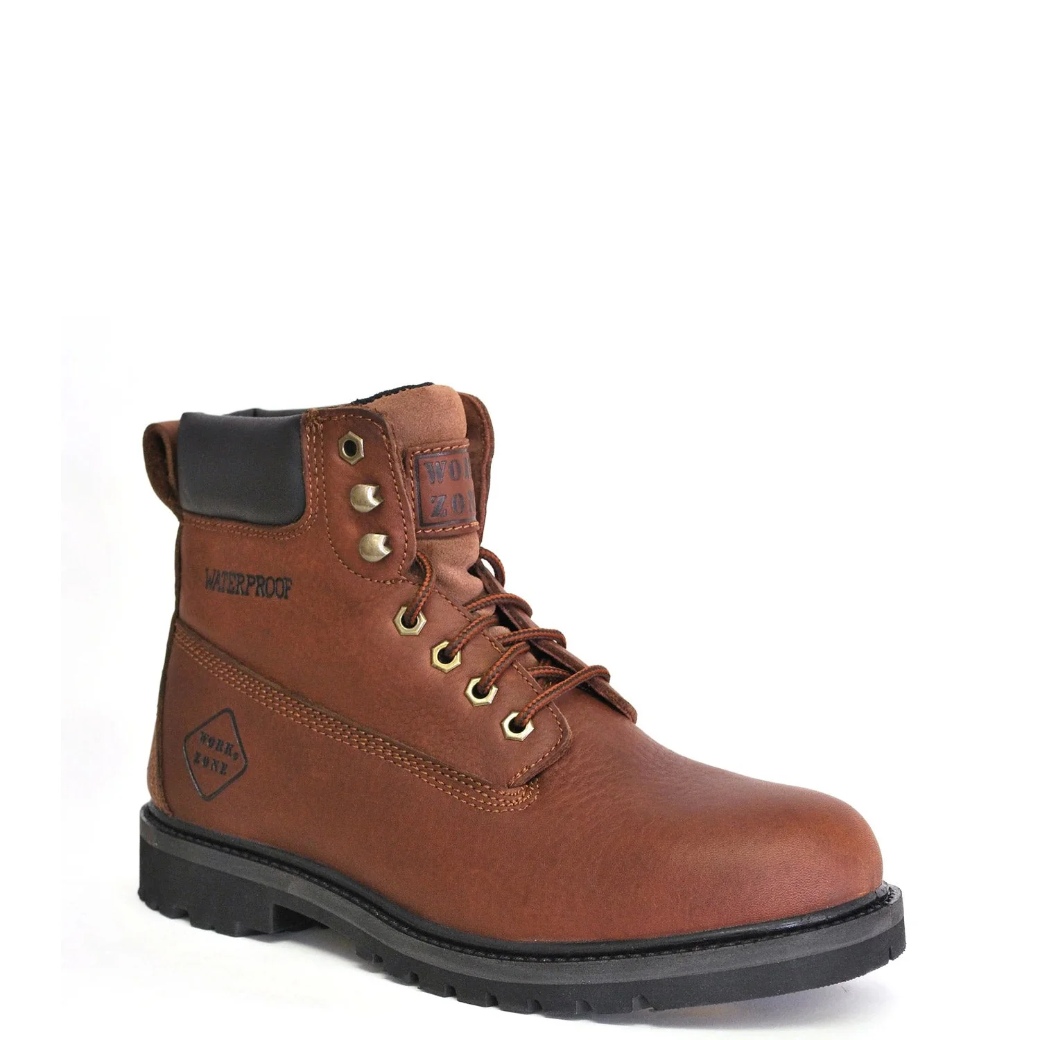 Work Zone Men's N654 6" Waterproof Work Boot