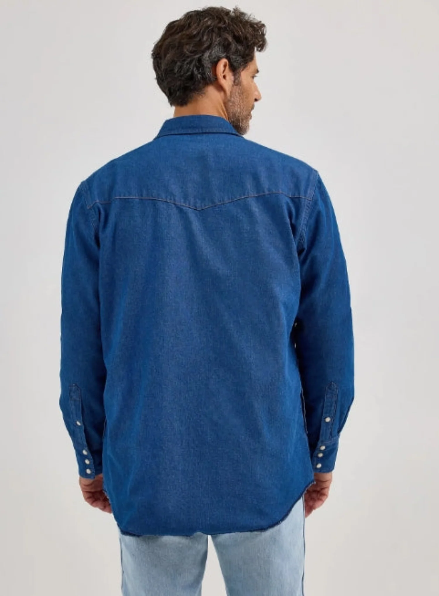 Wrangler Men's Cotton Flannel Lined Snap-Up Shirt Jac - Image 5