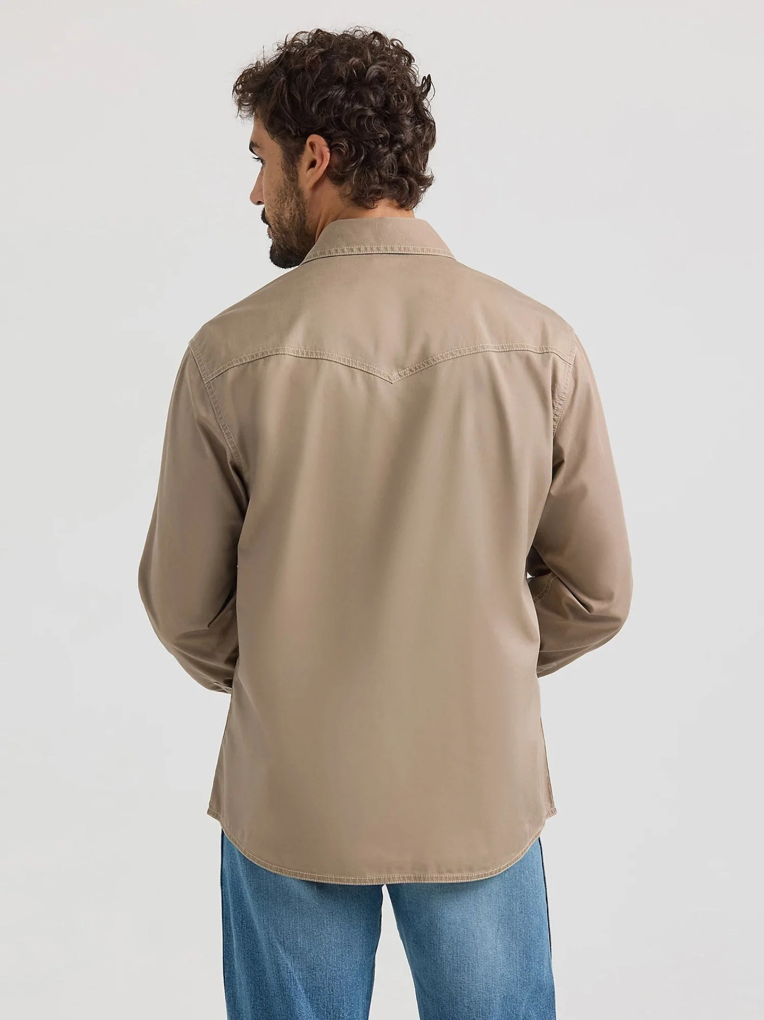 Wrangler Men's Retro® Premium Snap-Up Long Sleeve Work Shirt - Image 4