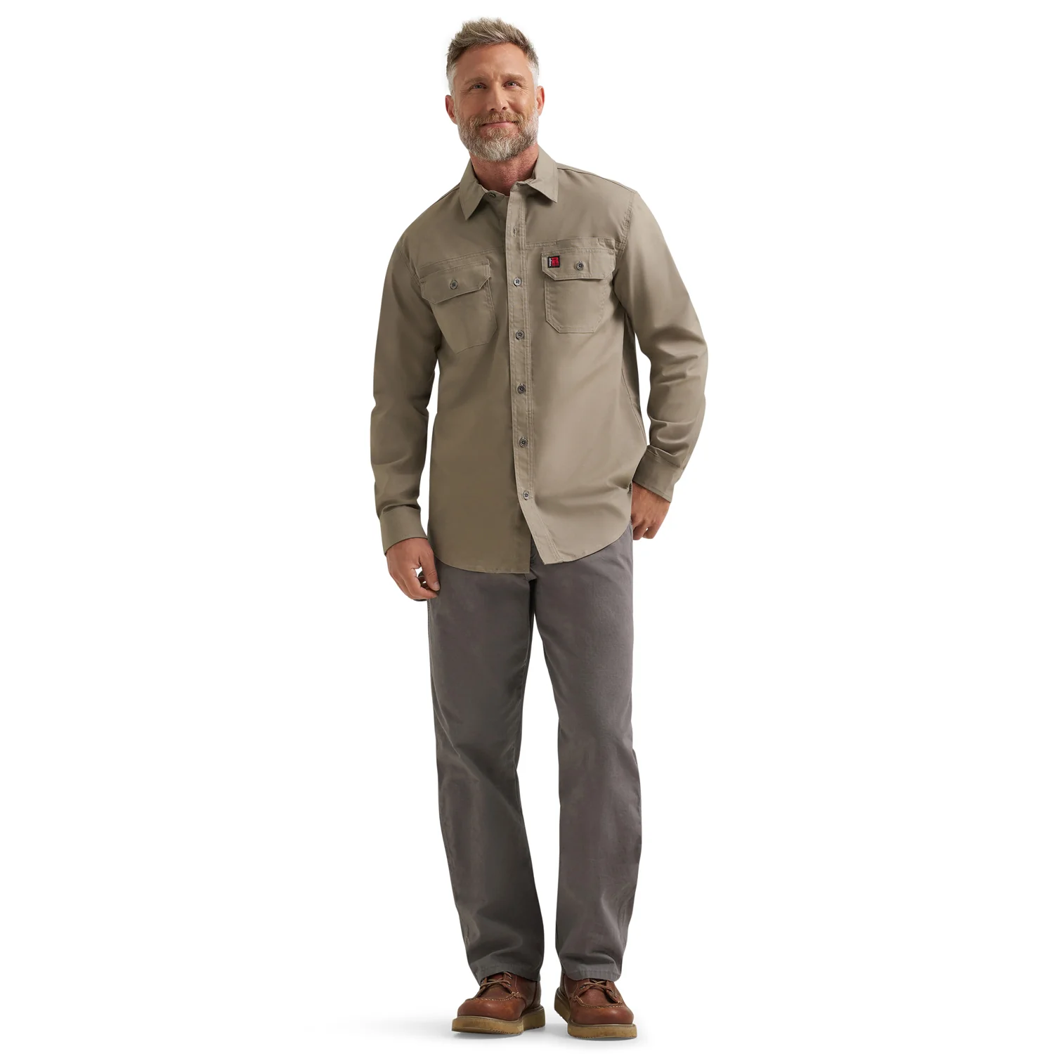 Wrangler Men's RIGGS Workwear® Ground Cloth Work Shirt - Image 4