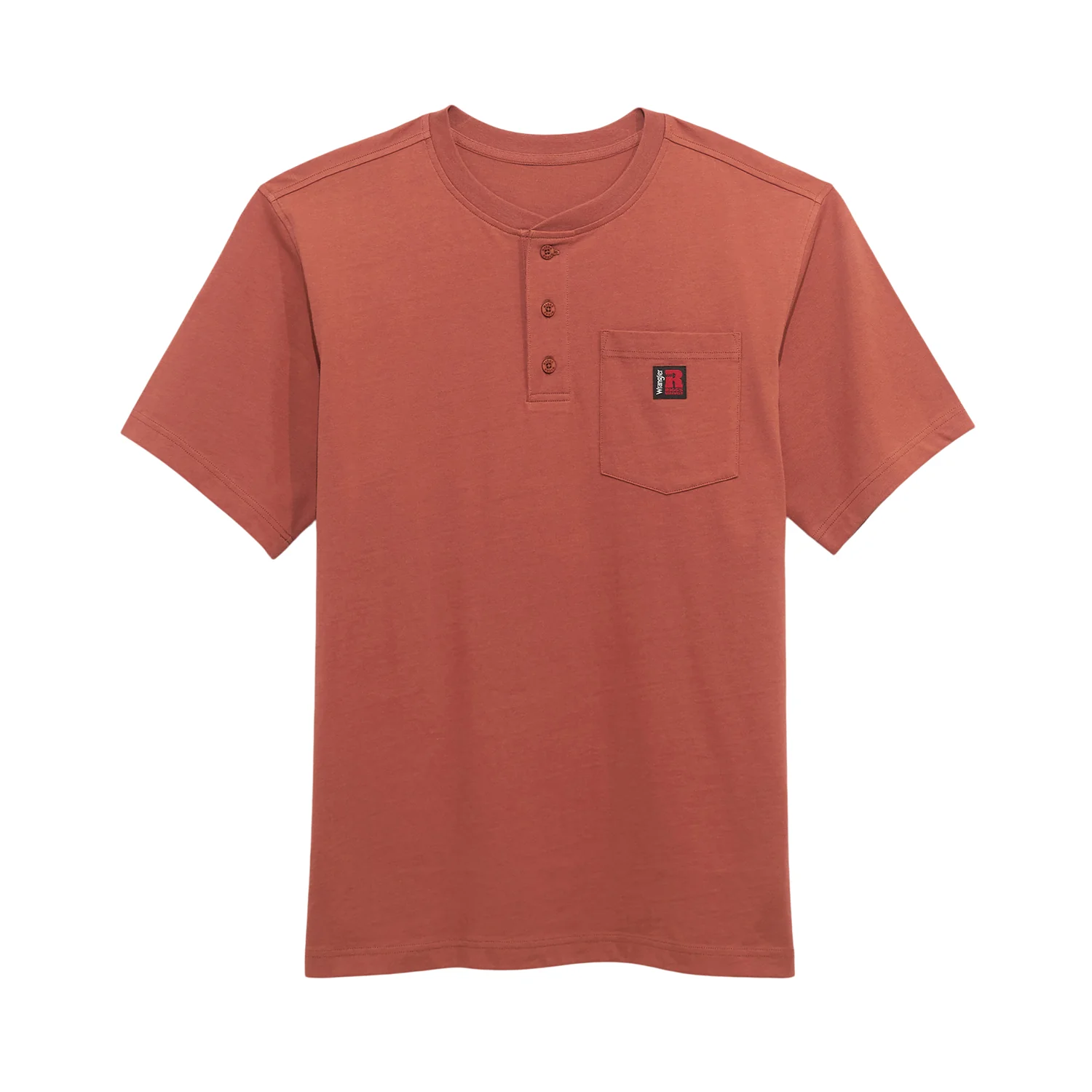 Wrangler Men's RIGGS Workwear® Short Sleeve Relaxed Henley - Image 4