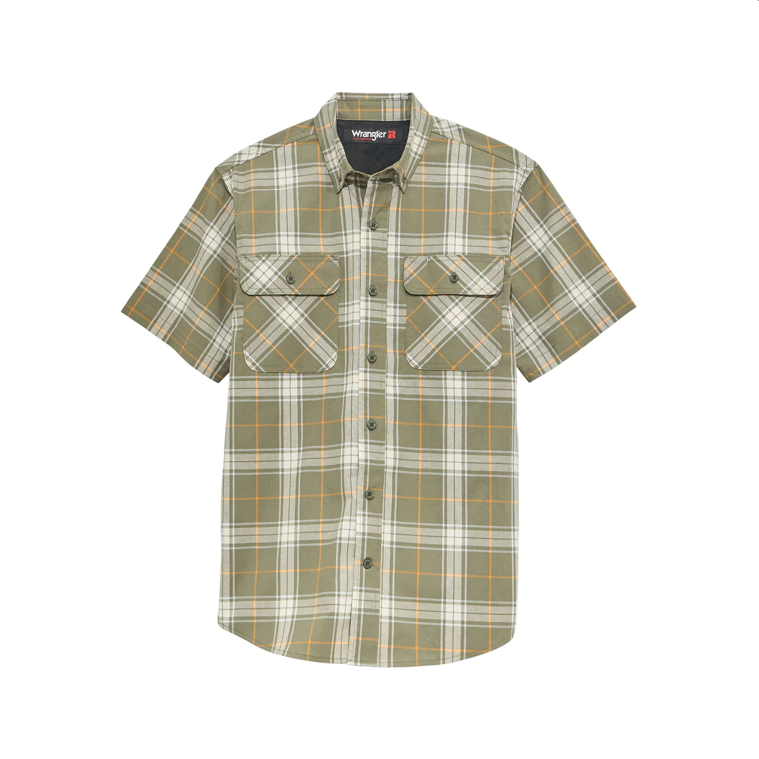 Wrangler Men's RIGGS Workwear® Foreman Plaid Work Shirt - Image 5