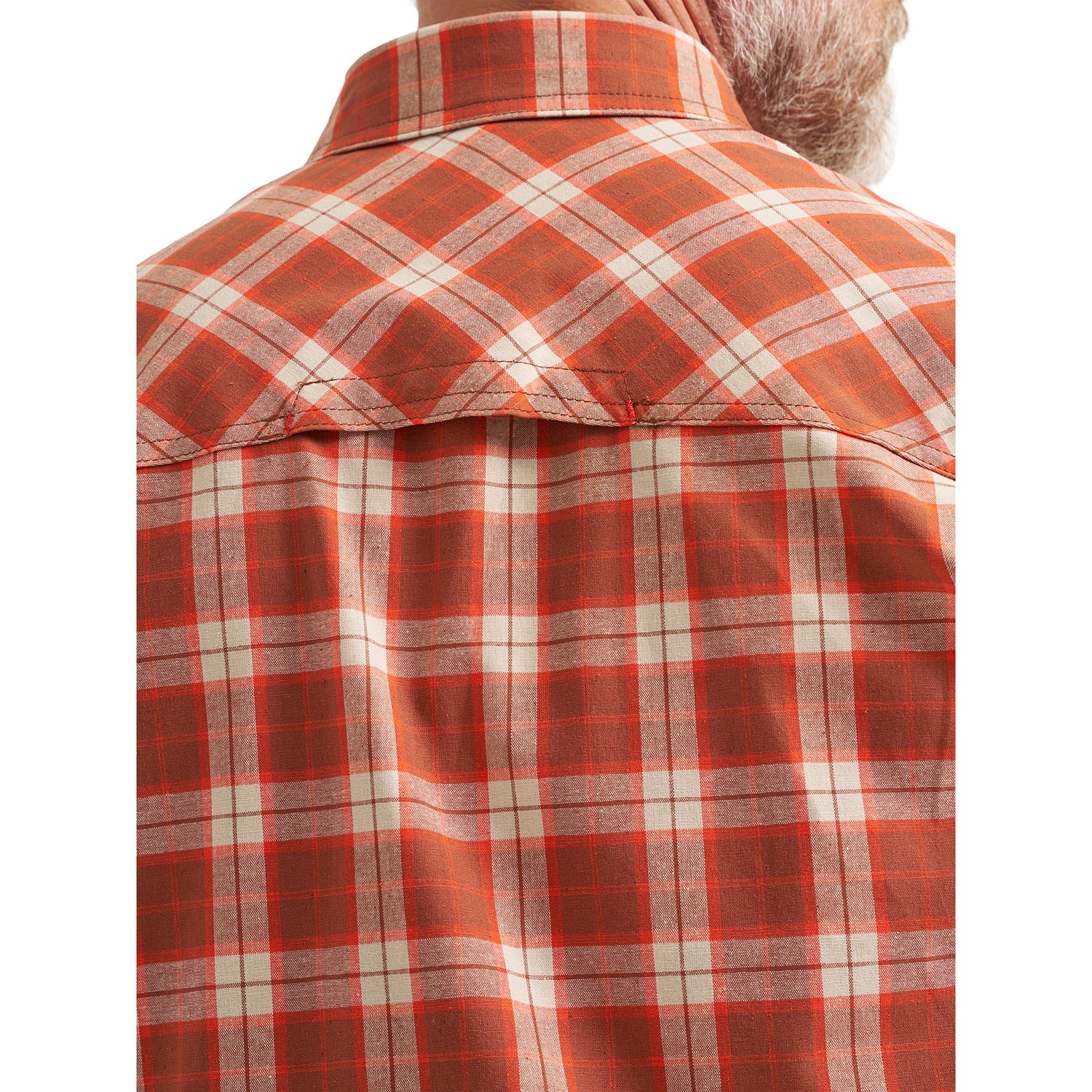 Wrangler Men's RIGGS Workwear® Foreman Plaid Work Shirt - Image 3