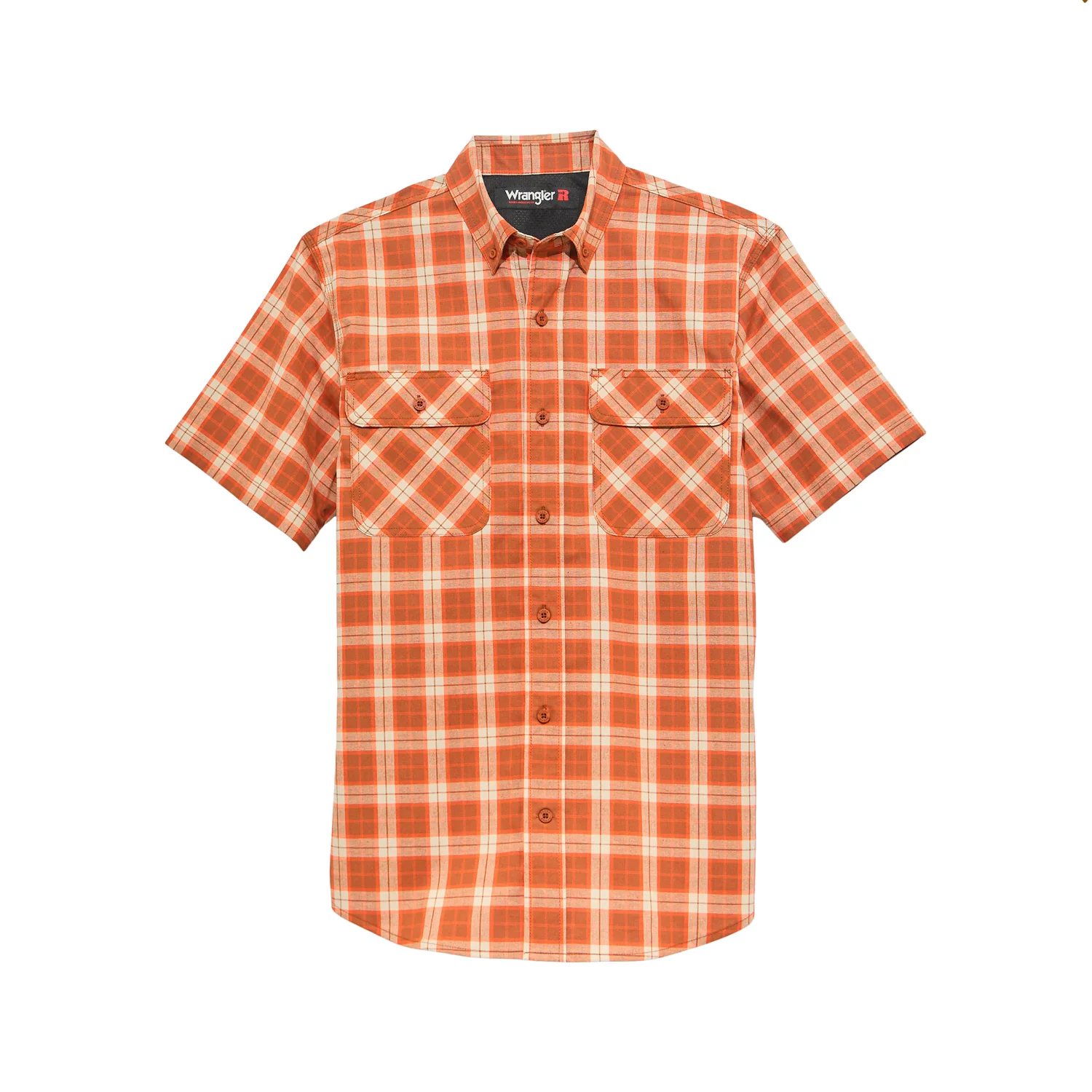 Wrangler Men's RIGGS Workwear® Foreman Plaid Work Shirt - Image 5