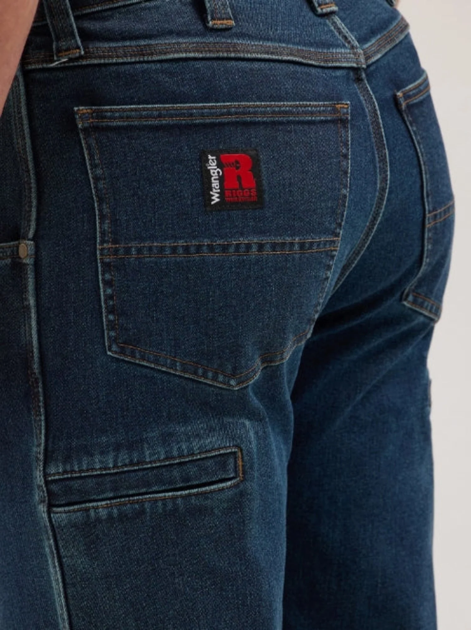 Wrangler RIGGS Men's Technical Relaxed Fit Straight Leg 6-Pocket Work Jean - Image 3